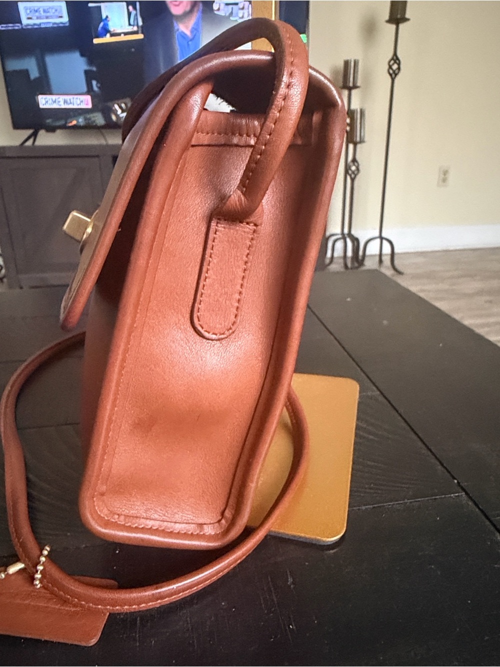 Vintage Coach Scooter 9893 in British tan circa 1996 - Picture 5 of 8